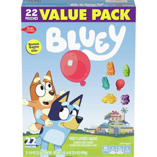 Bluey Fruit Flavored Snacks (170 g)