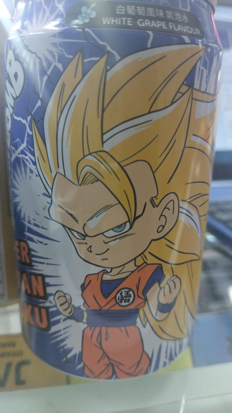 Ocean Bomb Dragon Ball Z Gohan White Grape Flavor