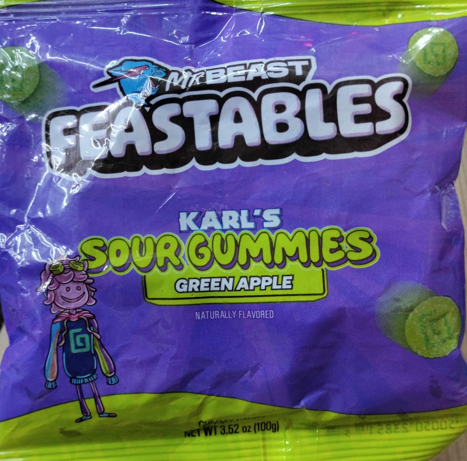MR BEAST SOUR GUMMIES