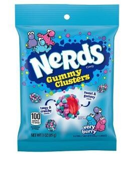 nerds gummy clusters very berry