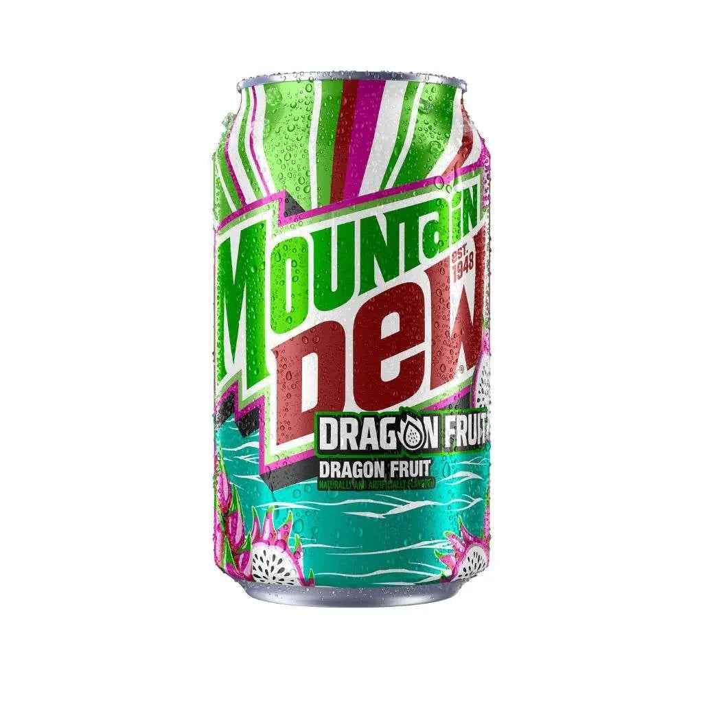 MOUNTAIN DEW DRAGON FRUIT 355ML
