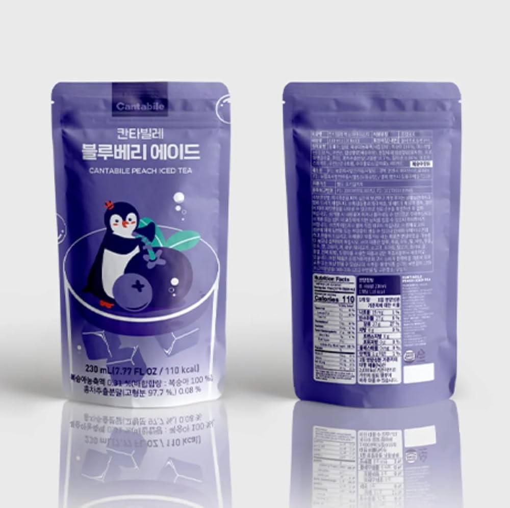 Cantabile Blueberry Sparkling Drink (280 ml)