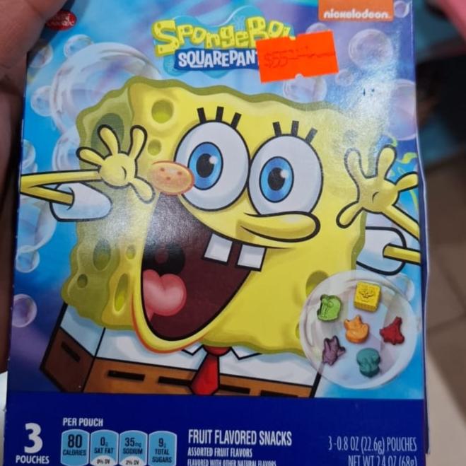 SPONGEBOB GUMMY 68G