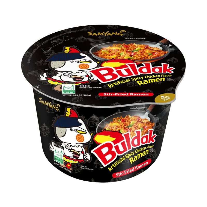 Samyang Buldak Stir-Fried Ramen, Hot Chicken Ramen