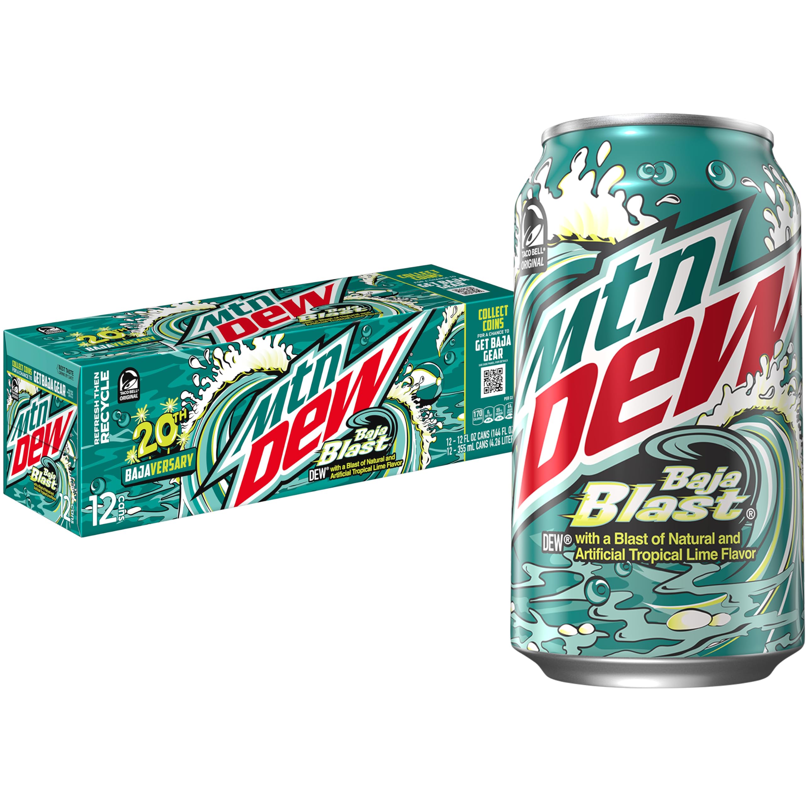 MTN DEW BAJA BLAST 355ml