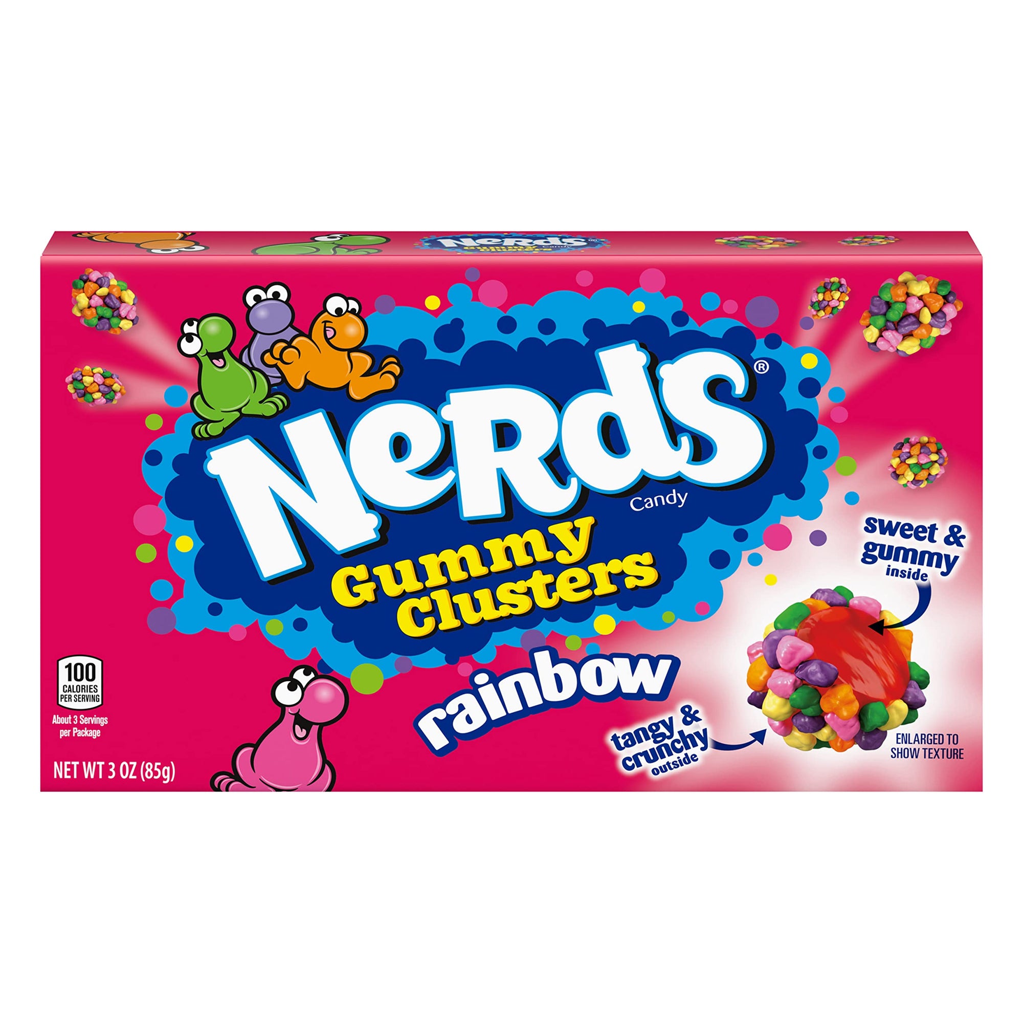 Nerds Gummy clusters rainbow 85g