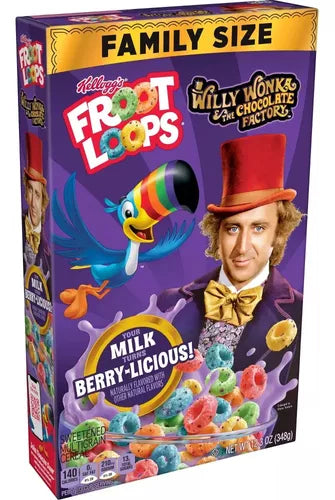 Froot Loops Willy Wonka