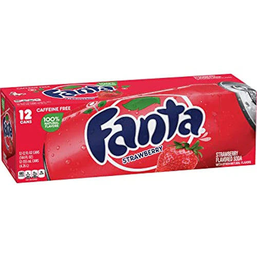 FANTA STRAWBERRY 355 ml
