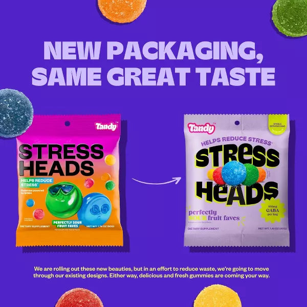 Tandy Stress Heads Gummy