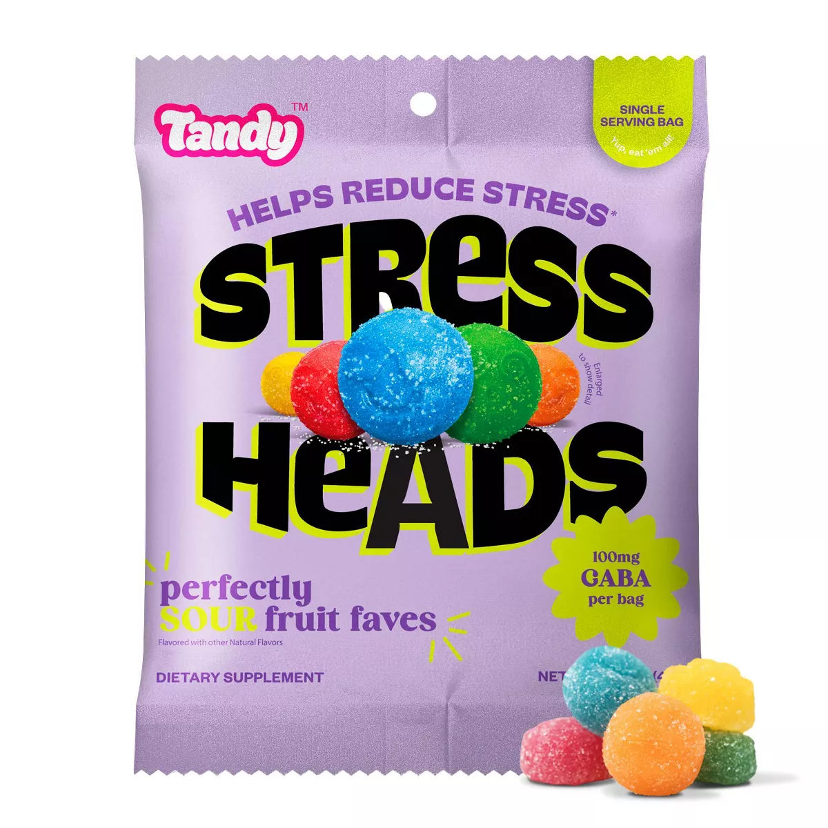 Tandy Stress Heads Gummy