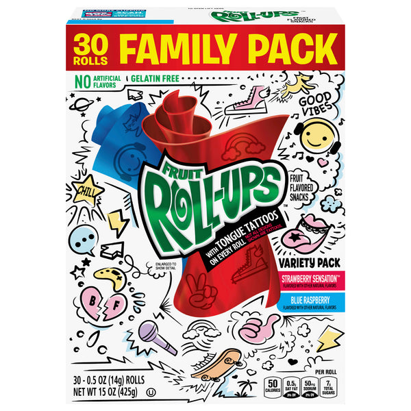 Fruit Roll-Ups Family Pack (392 g)
