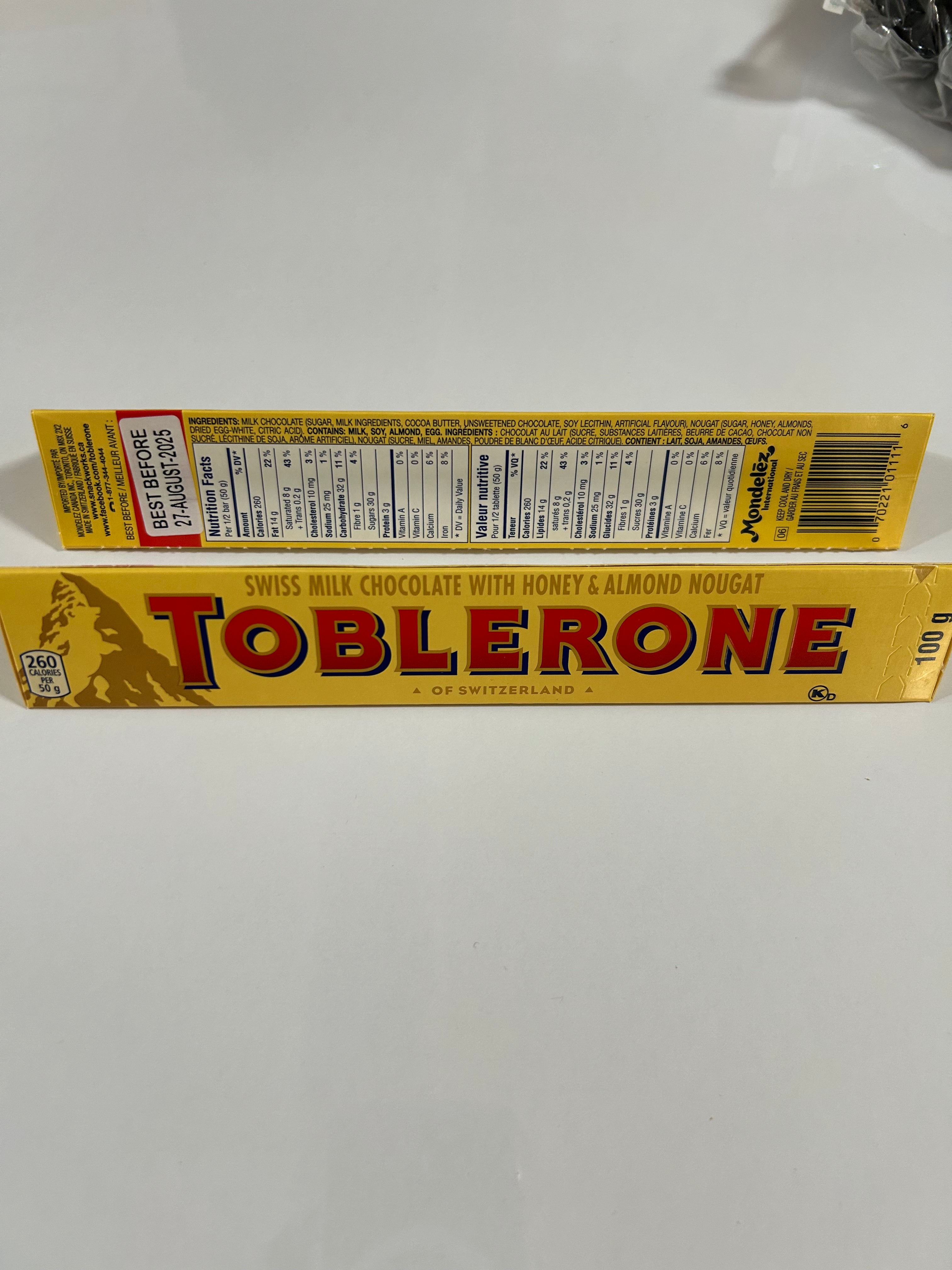 TOBLERONE ORIGINAL 100g