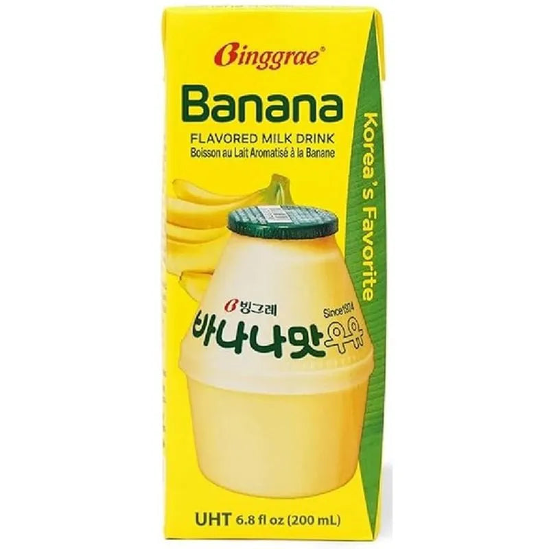 BINGGRAE LECHE BANANA 200 ML