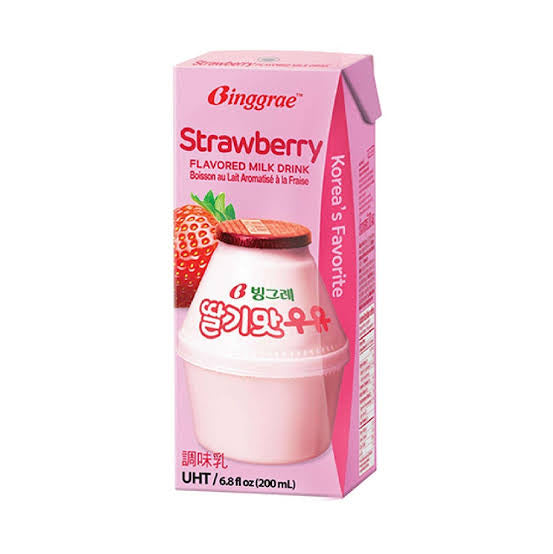BINGGRAE LECHE FRESA 200 ML