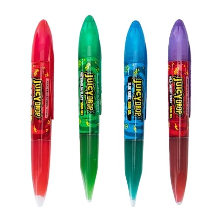 Juicy Drop® Sour Gel Pen - Caramelo Ácido Interactivo (0.5 oz, Sabor Sorpresa)