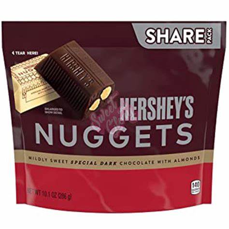 HERSHEY´S NUGGETS DARK ALMOND