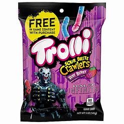 Trolli sour brite crawlers very berry