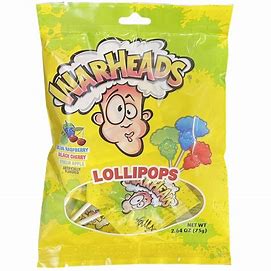 Warheads Lollipops
