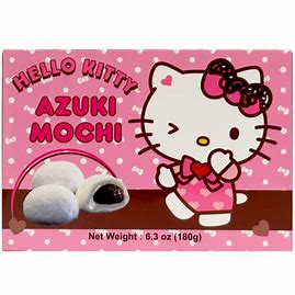 Hello Kitty Mochi - Red Bean