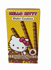Hello Kitty Wafer Cookies (Chocolate)