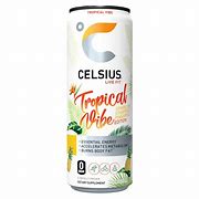 Celsius Sparkling Tropical Vibe Energy Drink