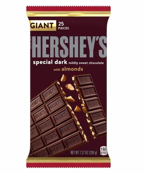 HERSHEYS ALMONDS GIANT