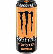 monster recover peach