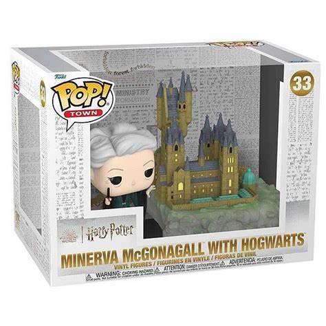 MINERVA MCGONAGALL WITH HOGWARTS