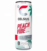 Celsius Sparkling Peach Vibe Energy Drink