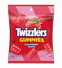 Twizzlers Twists Strawberry Flavored Candy (453g)