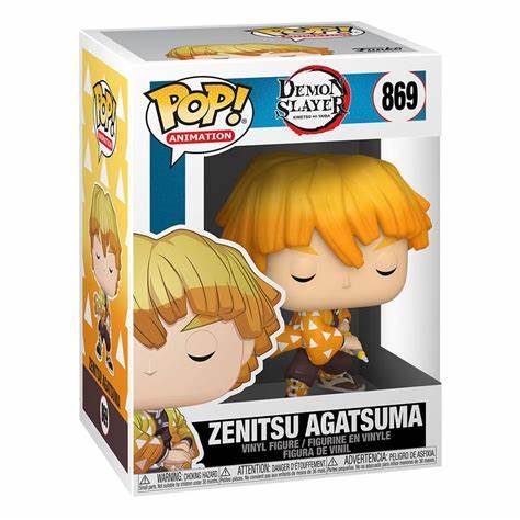 Funko Pop! Animation: Demon Slayer-Zenitsu Agatsuma #869