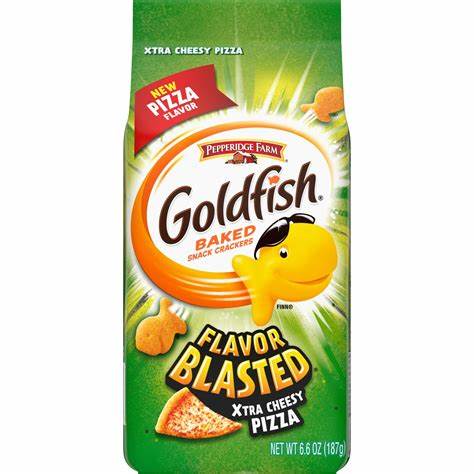 GOLDFISH XTRA CHESSY PIZZA