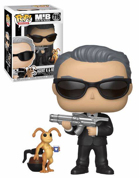 👽 Funko Pop! Men in Black - Agent K & Neeble #716 👽