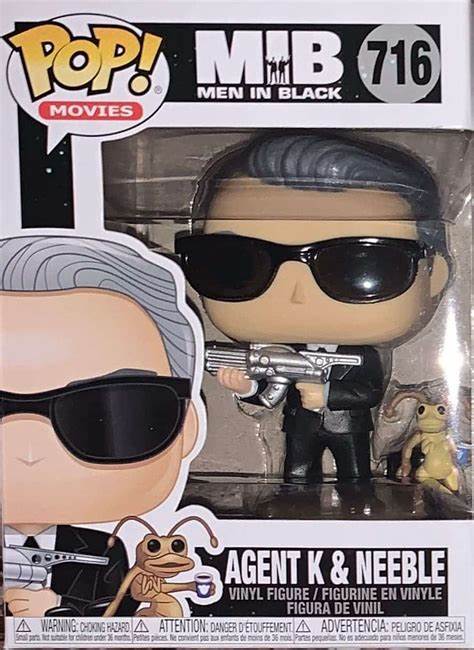 👽 Funko Pop! Men in Black - Agent K & Neeble #716 👽
