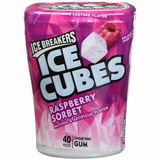 Ice Cubes Gum (Frambuesa)