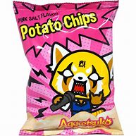 🤘 Aggretsuko Papas Fritas sabor Sal Rosa 🤘