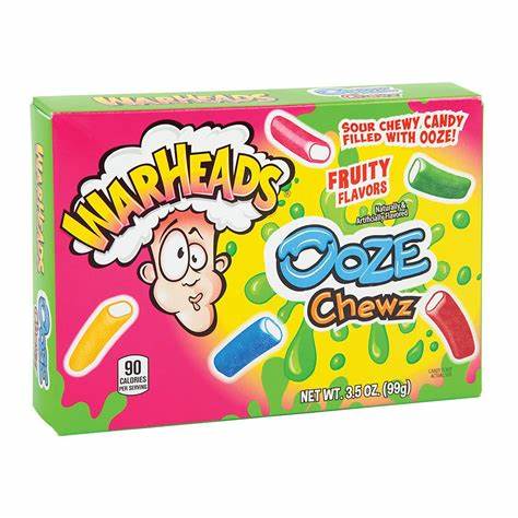 WARHEADS OOZE CHEWZ 99G