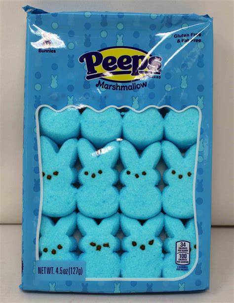 peeps marshmallow azul