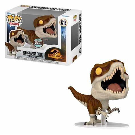 🐅 Funko Pop! Jurassic World - Atrociraptor (Tiger) #1218 🐅