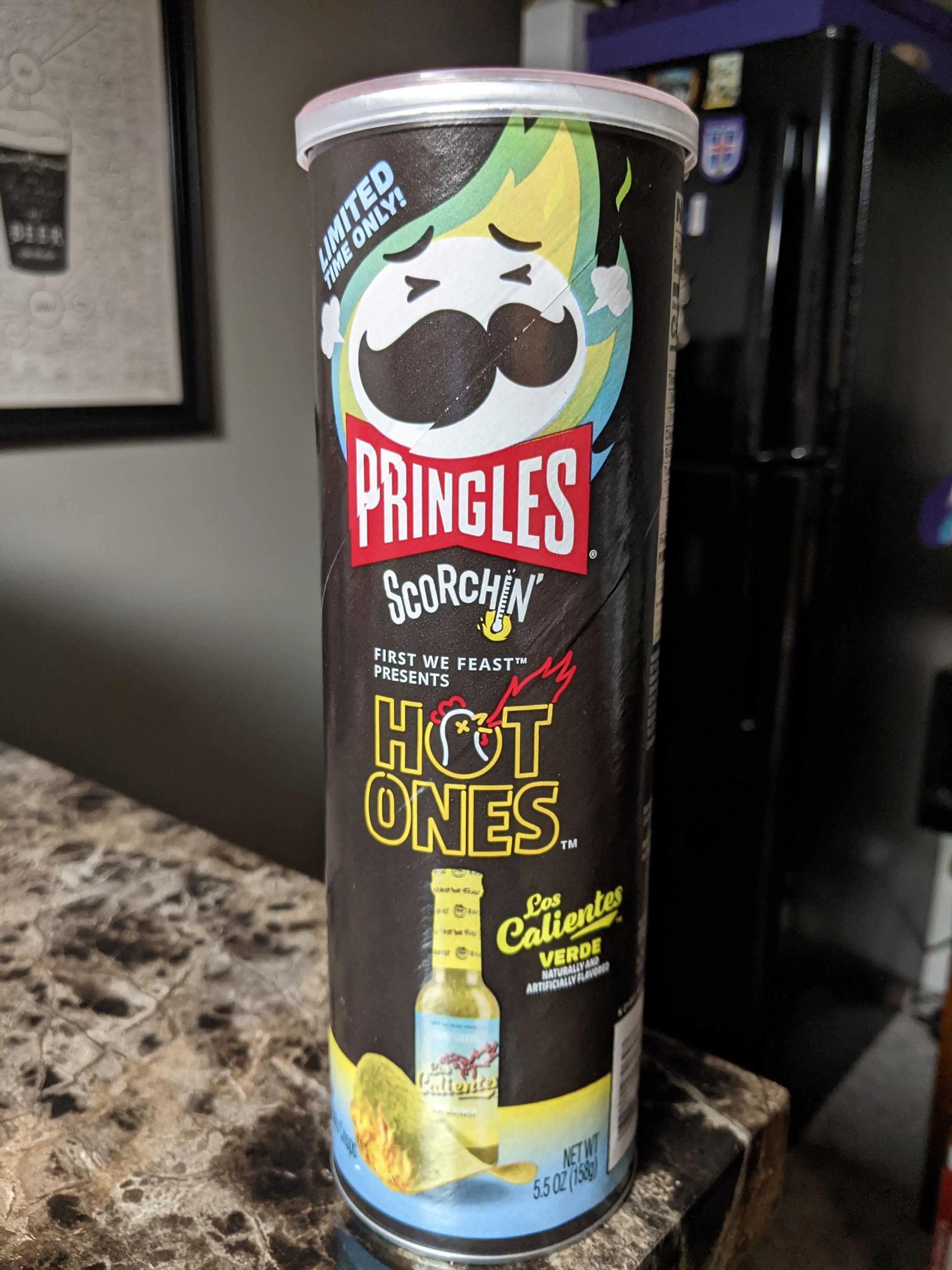 PRINGLES HOT ONES VERDE
