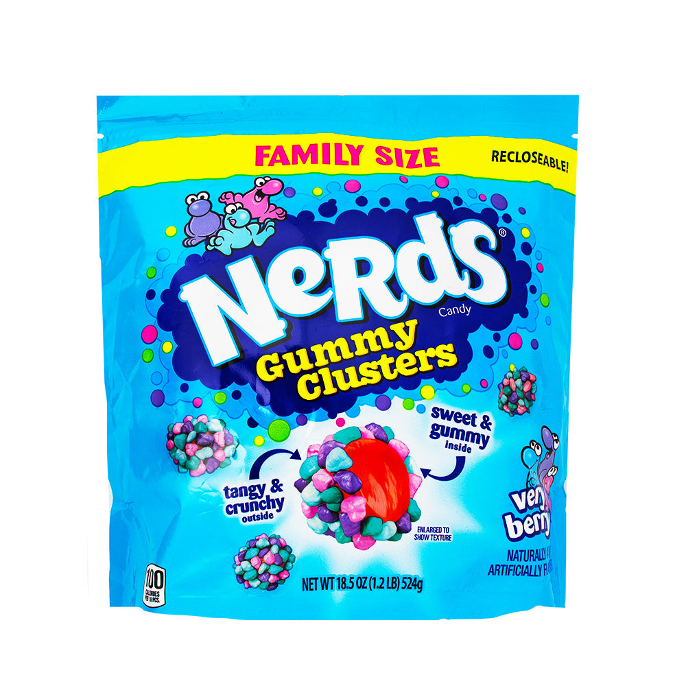nerds gummy clusters very berry family