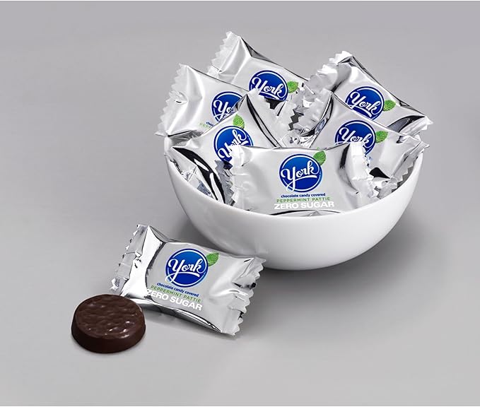 YORK Zero Sugar Peppermint Patties - Caramelos sin azúcar