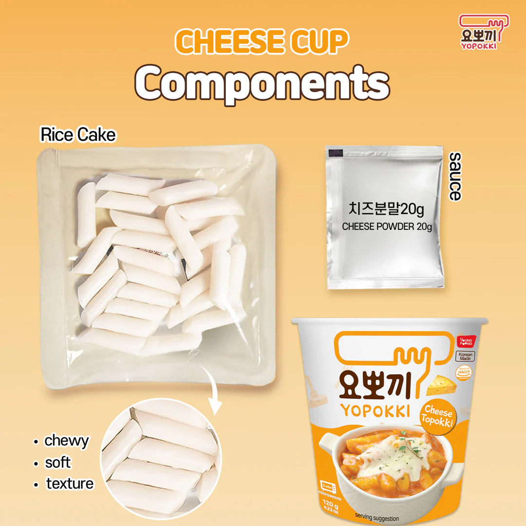 Tteokbokki de queso