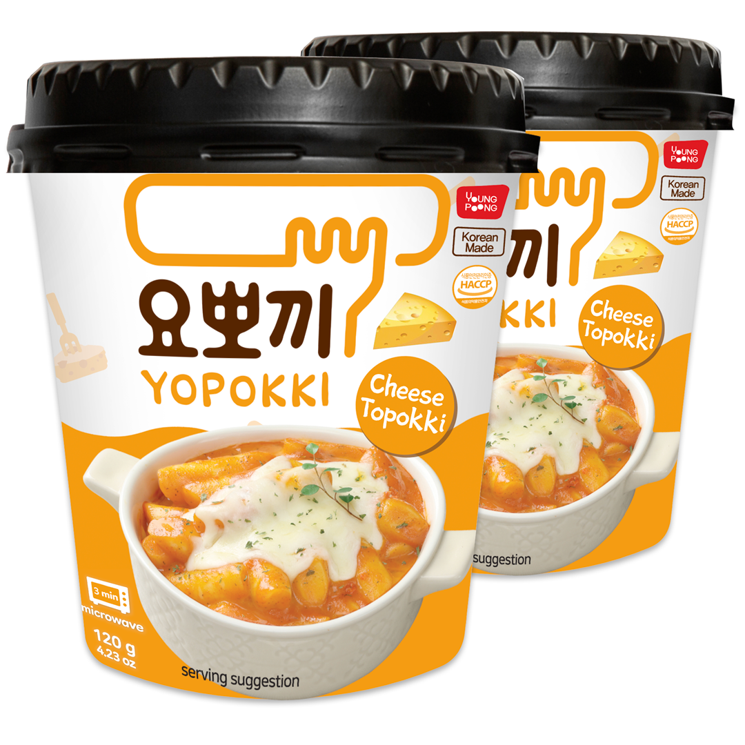 Tteokbokki de queso