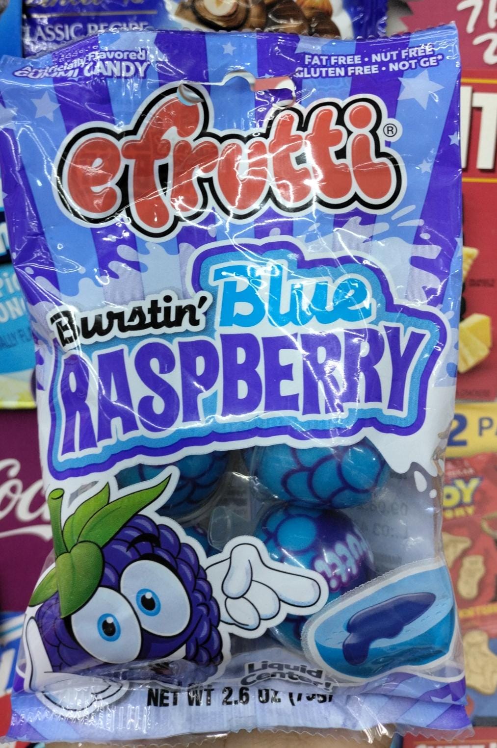 BURSTIN BLUE RASPBERRY