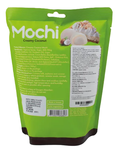 Mochi Royal Family 'Creamy Coconut' (Coco Cremoso) 180 g / 12 pzs