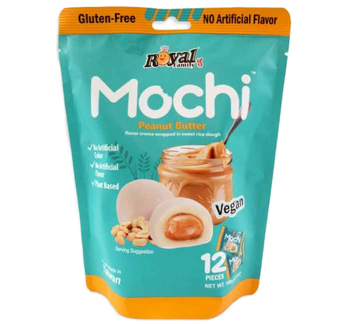 Mochi Royal Family Sabor Crema de Cacahuate (180 g) - Peanut Butter