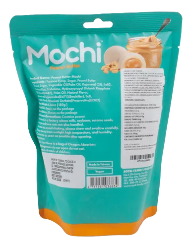 Mochi Royal Family Sabor Crema de Cacahuate (180 g) - Peanut Butter