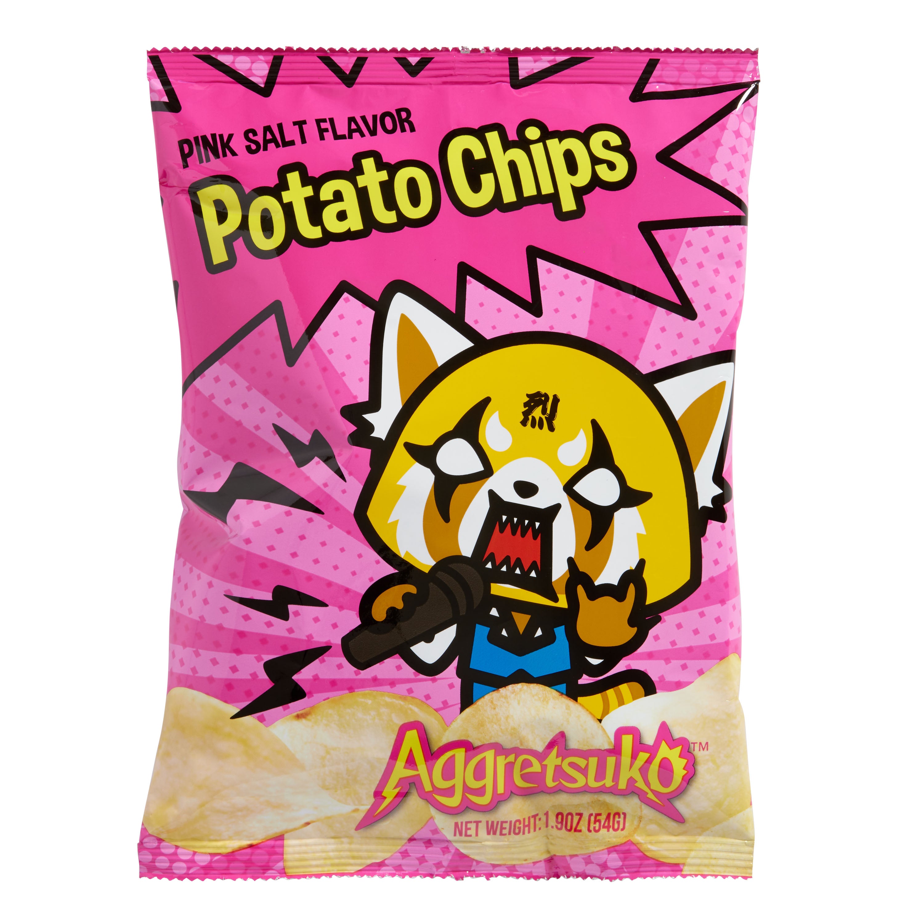 🤘 Aggretsuko Papas Fritas sabor Sal Rosa 🤘