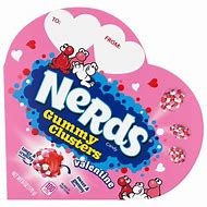 Nerds Candy Gummy Clusters Heart Box